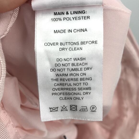 Acler Lynn Mini Skirt 4 High Waist Button Front Flap Pockets A-Line Pink - Picture 5 of 10